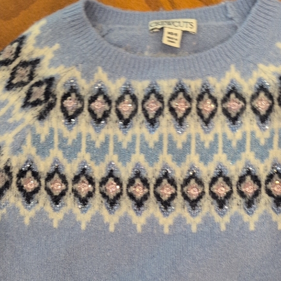 Crewcuts Blue and Silver Kids Matching Set - Picture 5 of 10